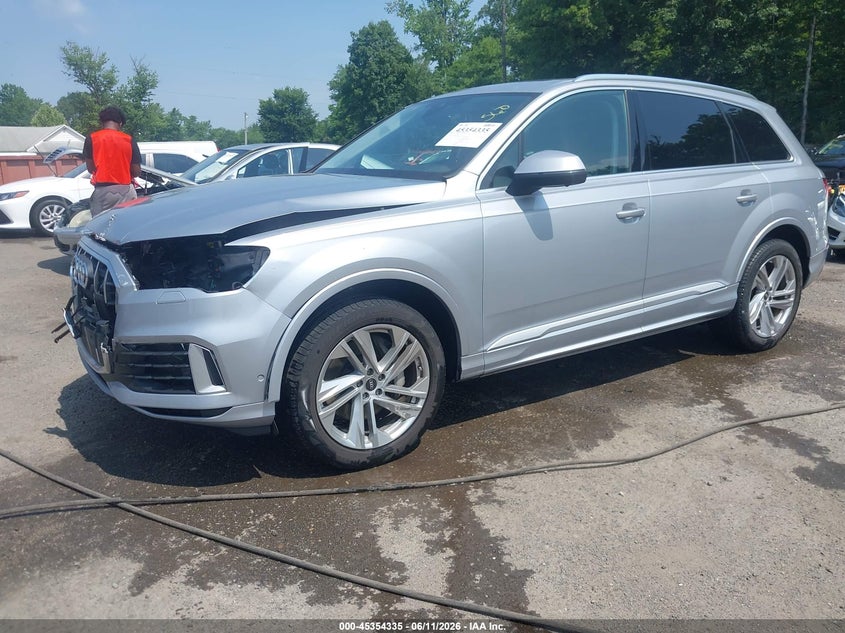 Vin: wa1lxbf74nd011456, lot: 45852282, audi q7 premium plus 55 tfsi quattro tiptronic 20222