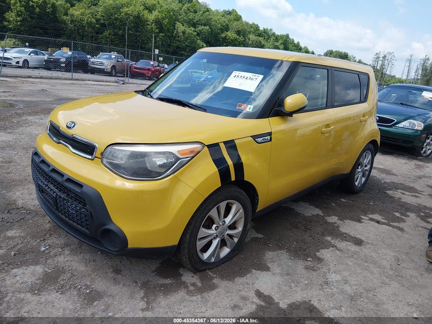 Vin: kndjp3a5xe7043948, lot: 45852314, kia soul + 20142