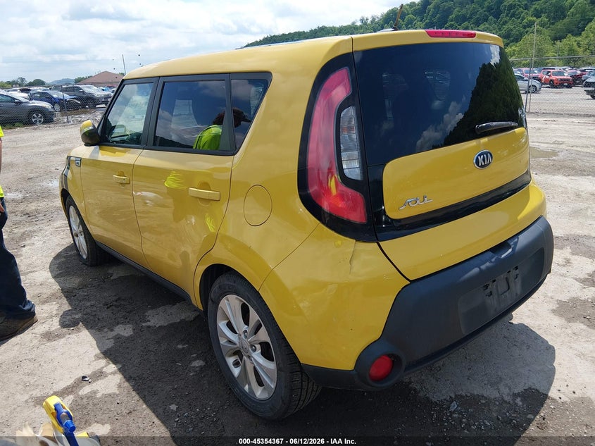 2014 KIA SOUL HATCHBACK 2.0L I-4 DI, DOHC, VVT, 164HP