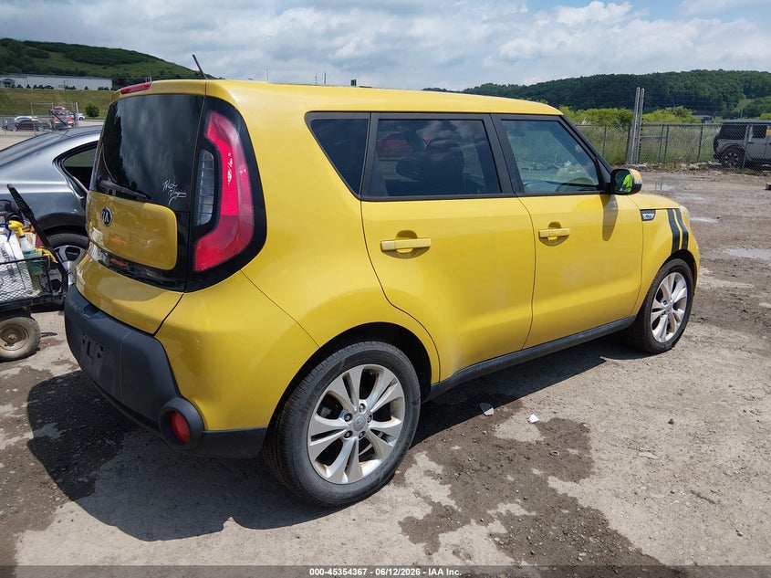 2014 KIA SOUL HATCHBACK 2.0L I-4 DI, DOHC, VVT, 164HP