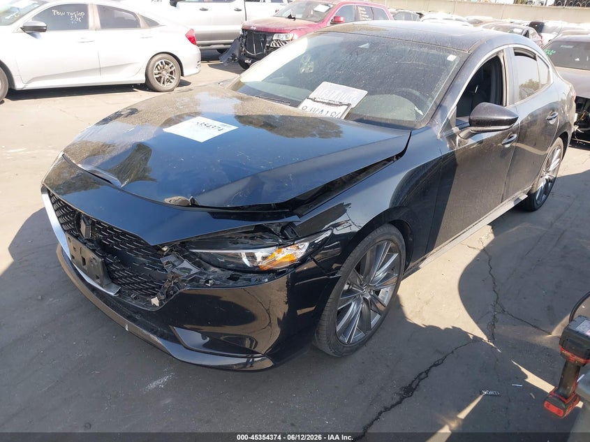 Vin: 3mzbpacm8pm381366, lot: 45852321, mazda mazda3 2.5 s preferred 20232