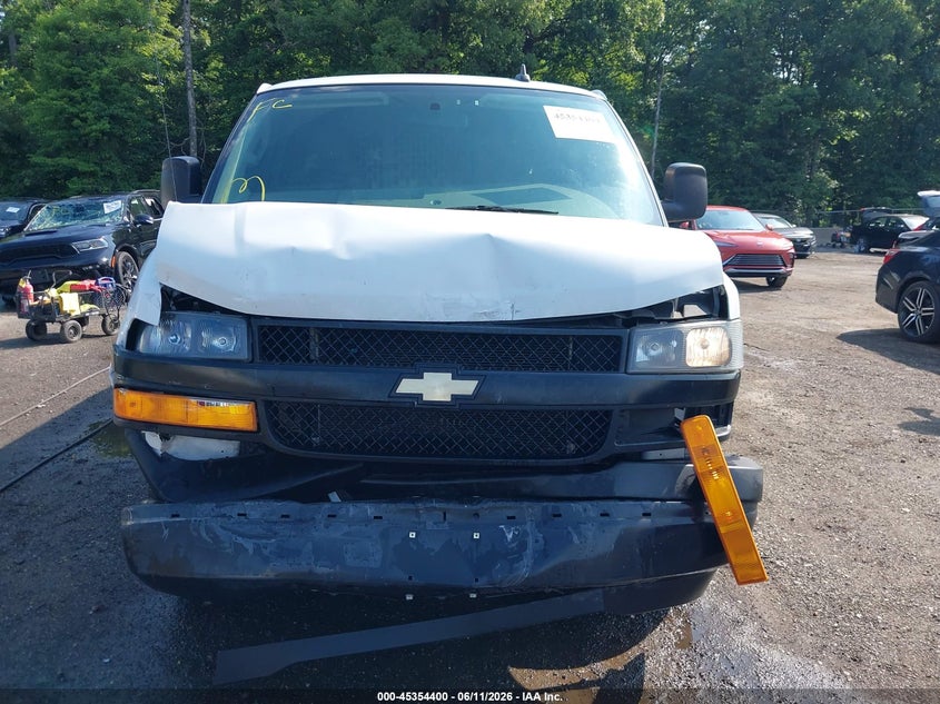2020 Chevrolet Express Cargo Rwd 2500 Extended Wheelbase Wt VIN: 1GCWGBFP7L1118874 Lot: 45354400