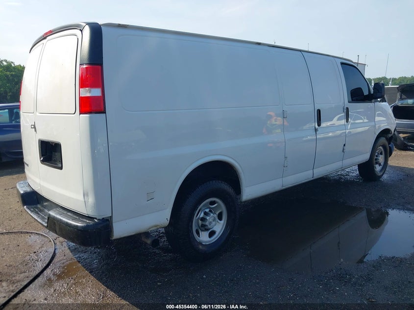 Vin: 1gcwgbfp7l1118874, lot: 45852347, chevrolet express cargo rwd 2500 extended wheelbase wt 20204