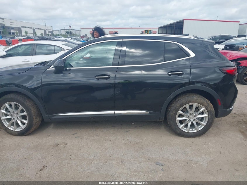 2021 Buick Envision Fwd Preferred VIN: LRBAZLR44MD105638 Lot: 45354428