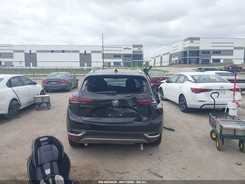 2021 Buick Envision Fwd Preferred VIN: LRBAZLR44MD105638 Lot: 45354428