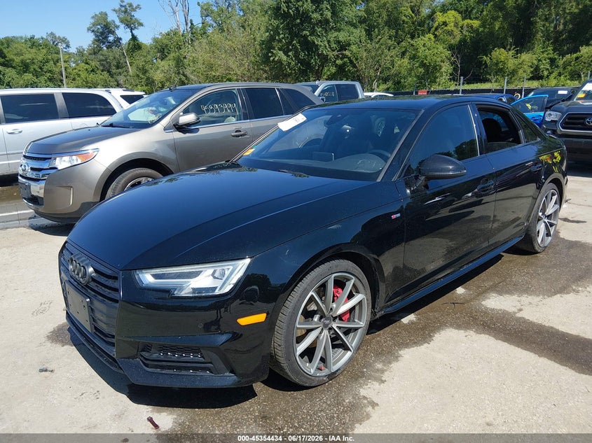 Vin: wauenaf46ja031589, lot: 45852381, audi a4 2.0t premium 20182