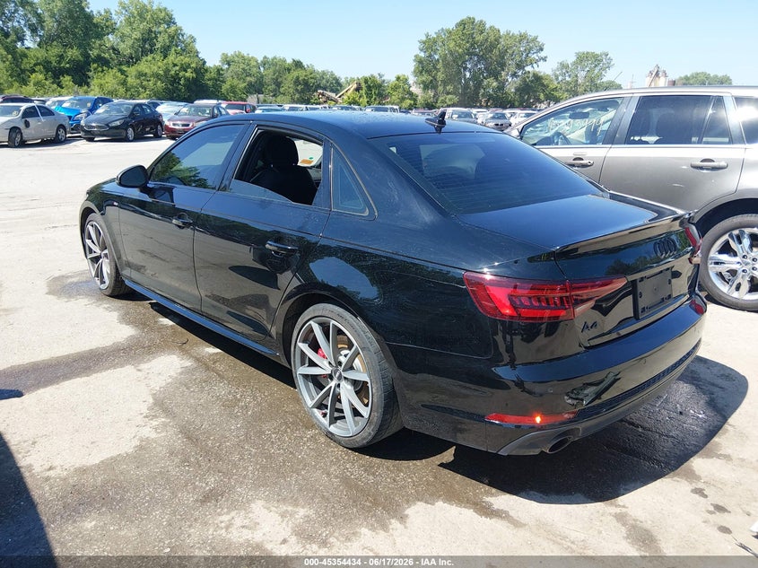 Vin: wauenaf46ja031589, lot: 45852381, audi a4 2.0t premium 20183