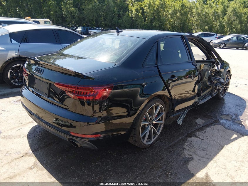 Vin: wauenaf46ja031589, lot: 45852381, audi a4 2.0t premium 20184