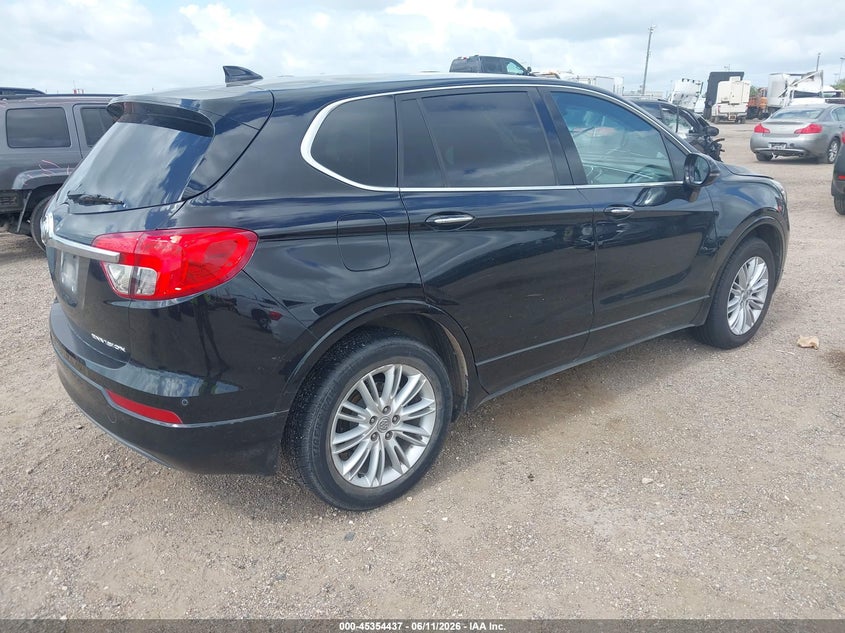 Vin: lrbfxasa4hd023091, lot: 45852384, buick envision preferred 20174