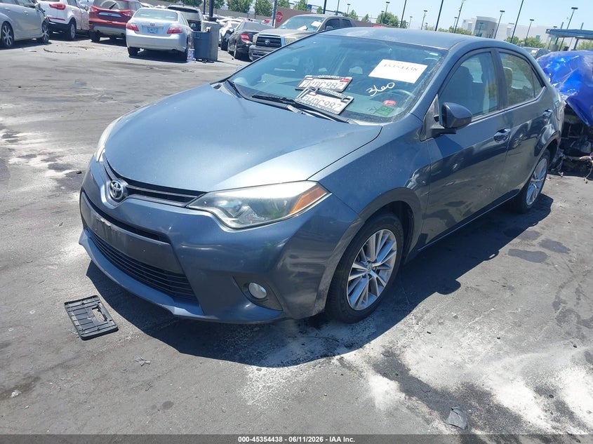 2015 Toyota Corolla Le Plus 5YFBURHE0FP203860 photo 1