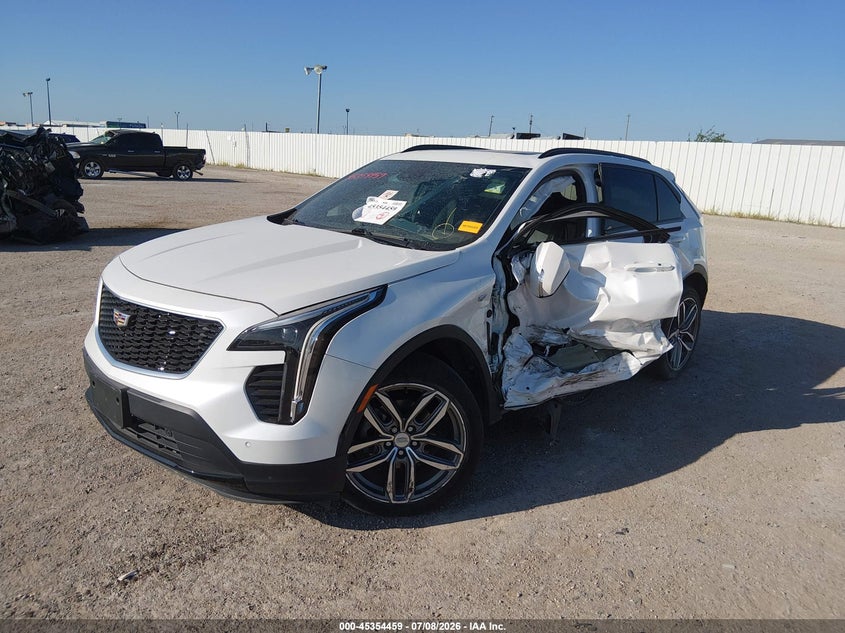 Vin: 1gyfzer41nf105602, lot: 45852406, cadillac xt4 fwd sport 20222