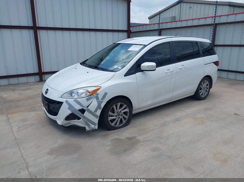 Vin: jm1cw2bl0f0190454, lot: 45852441, mazda mazda5 sport 20152
