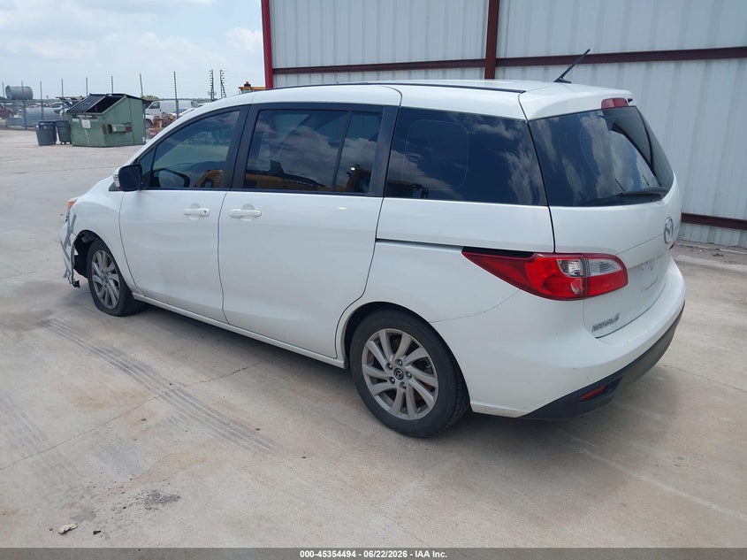 Vin: jm1cw2bl0f0190454, lot: 45852441, mazda mazda5 sport 20153