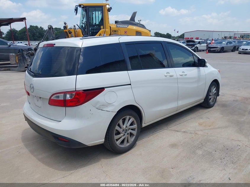 Vin: jm1cw2bl0f0190454, lot: 45852441, mazda mazda5 sport 20154
