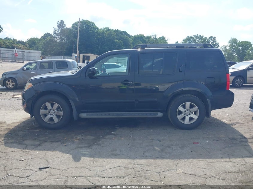 2012 NISSAN PATHFINDER SPORT UTILITY VEHICLE 4.0L V-6 DOHC, VVT, 266HP