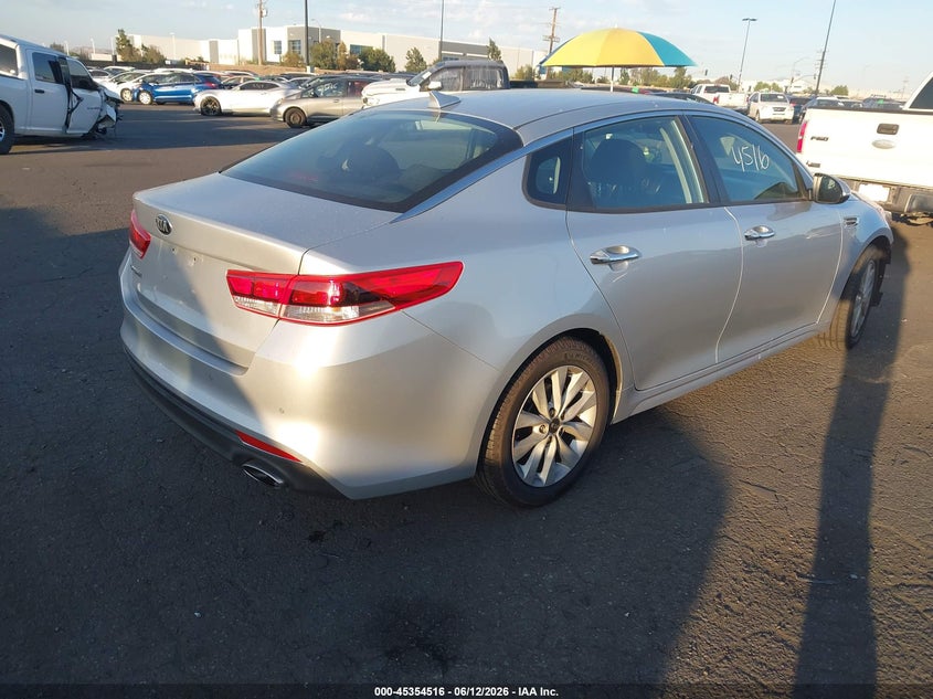2018 KIA OPTIMA SEDAN 2.4L I-4 DI, DOHC, VVT, 185HP