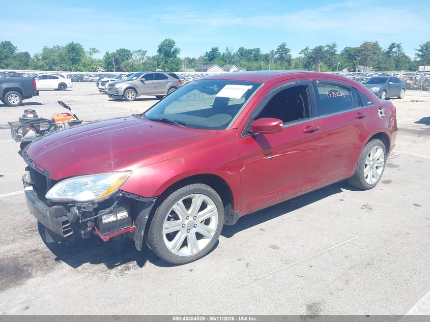 Vin: 1c3ccbbb7cn131095, lot: 45852476, chrysler 200 touring 20122