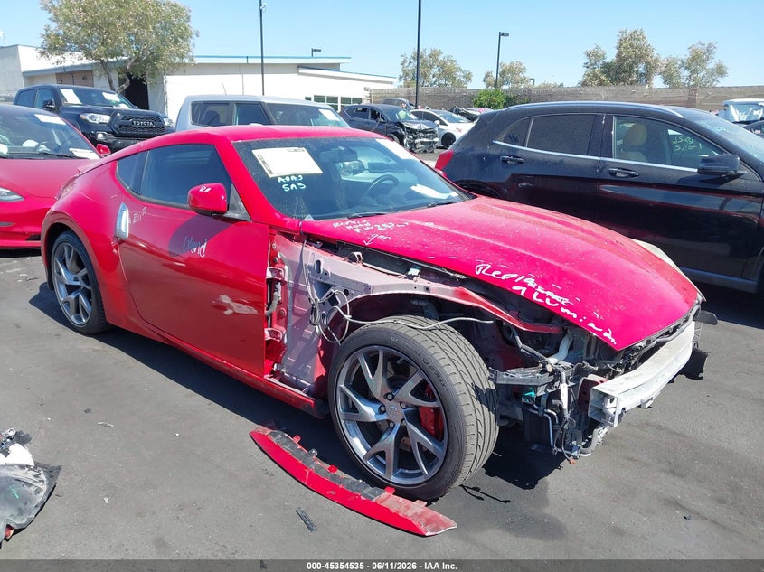 2015 Nissan 370Z Sport VIN: JN1AZ4EH3FM443330 Lot: 45354535