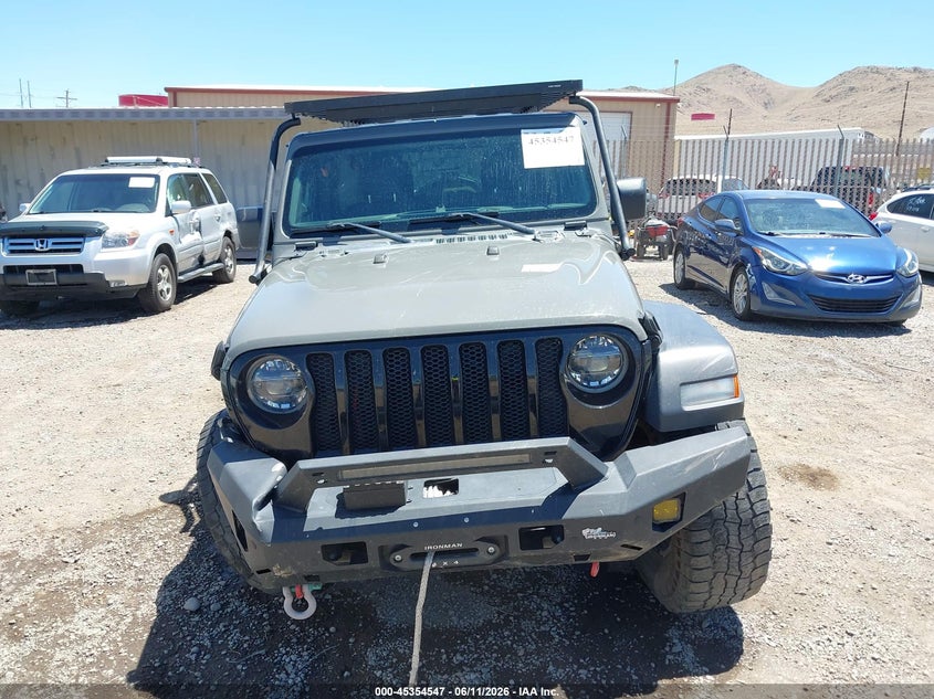 2021 Jeep Wrangler Unlimited Willys 4X4 VIN: 1C4HJXDN1MW793164 Lot: 45354547