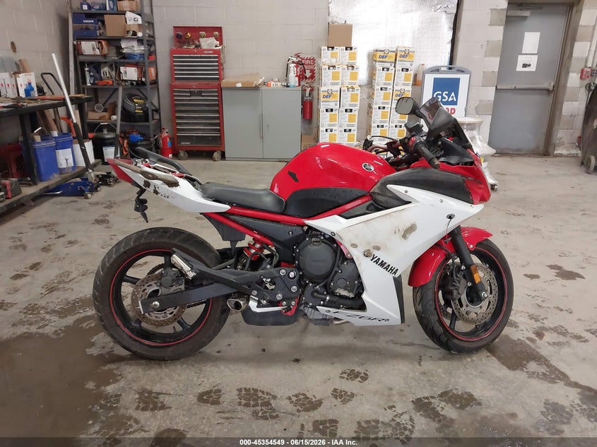 2014 Yamaha Fz6 R VIN: JYARJ18E6EA012791 Lot: 45354549