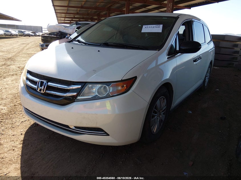 2015 Honda Odyssey Lx 5FNRL5H23FB042352 photo 1