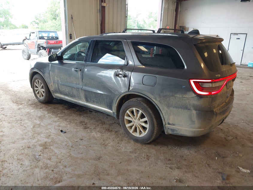Vin: 1c4rdjag3ec562770, lot: 45852517, dodge durango sxt 20143