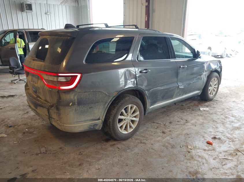 Vin: 1c4rdjag3ec562770, lot: 45852517, dodge durango sxt 20144