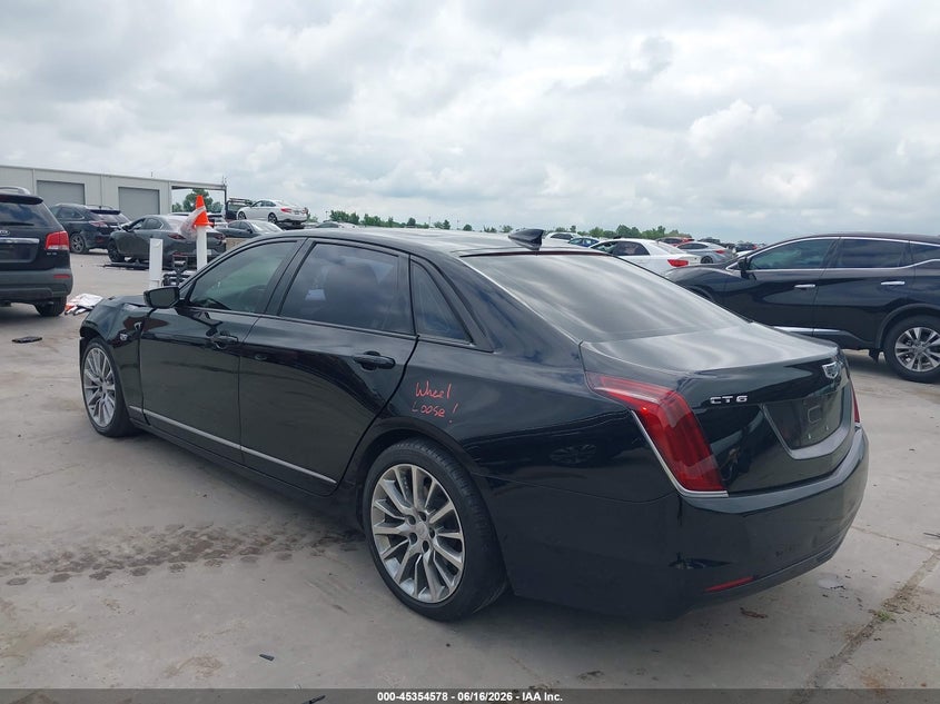 Vin: 1g6ka5rx9gu154702, lot: 45852526, cadillac ct6 standard 20163