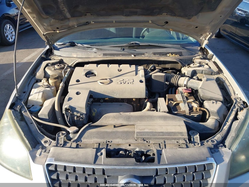 2005 NISSAN ALTIMA SEDAN 2.5L I-4 DOHC, VVT, 175HP