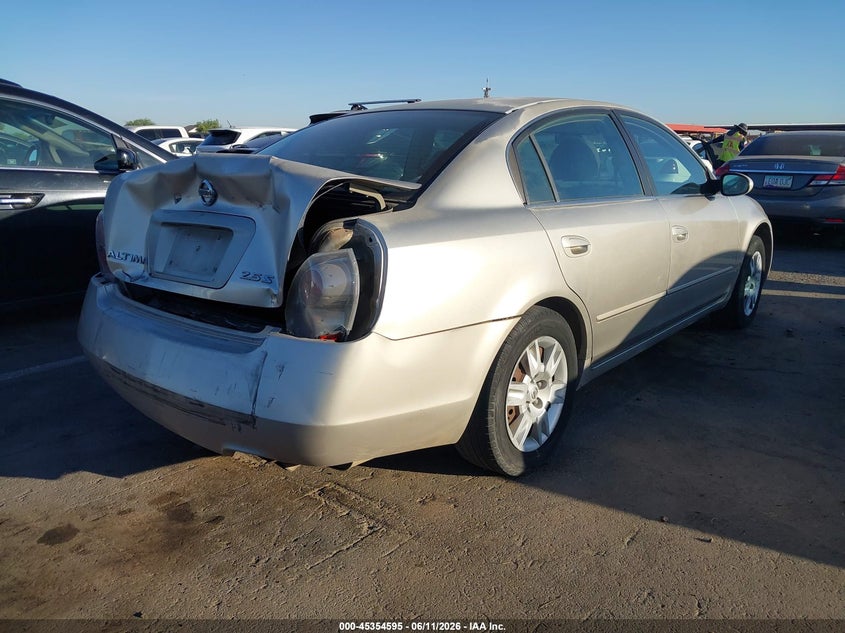 2005 NISSAN ALTIMA SEDAN 2.5L I-4 DOHC, VVT, 175HP