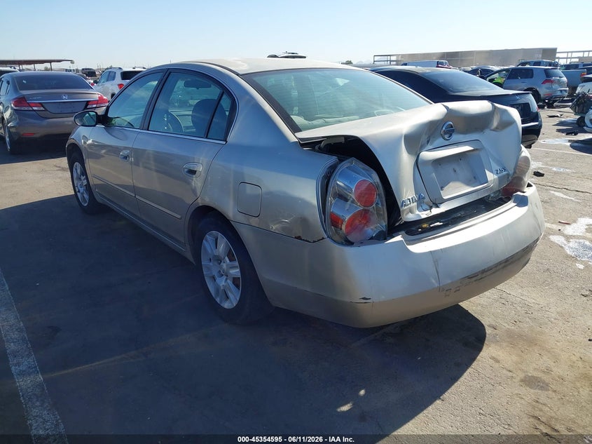 2005 NISSAN ALTIMA SEDAN 2.5L I-4 DOHC, VVT, 175HP