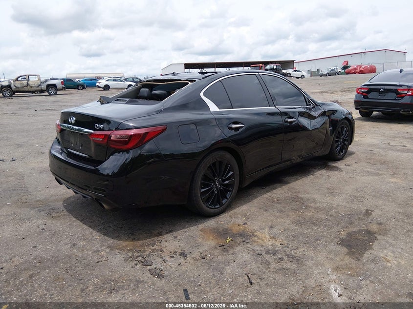 2020 INFINITI Q50 auction photo 4