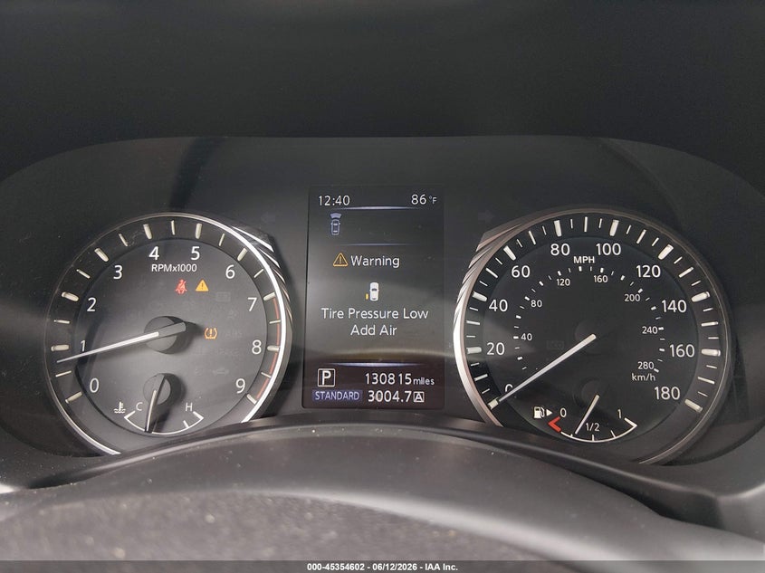 2020 INFINITI Q50 auction photo 7