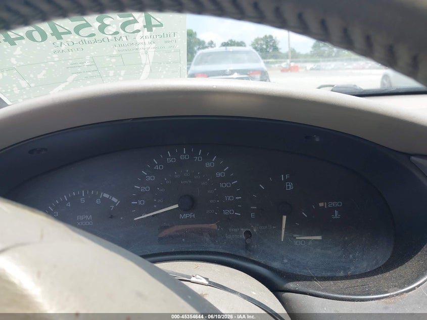 1998 OLDSMOBILE CUTLASS SEDAN 3.1L V-6 150HP