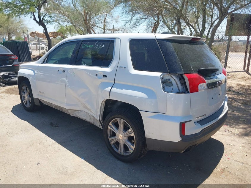 Vin: 2gkalmek4h6161052, lot: 45852594, gmc terrain sle-1 20173