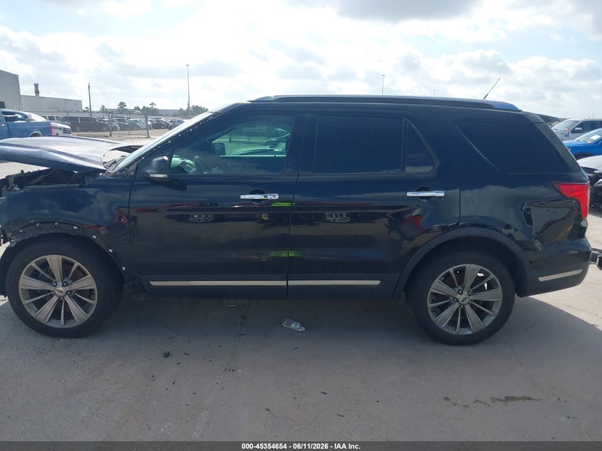VIN 1FM5K8F88JGA69700 2018 FORD EXPLORER LIMITED