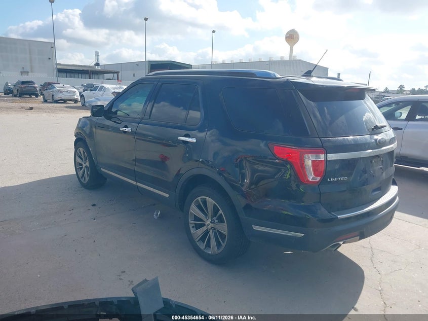VIN 1FM5K8F88JGA69700 2018 FORD EXPLORER LIMITED