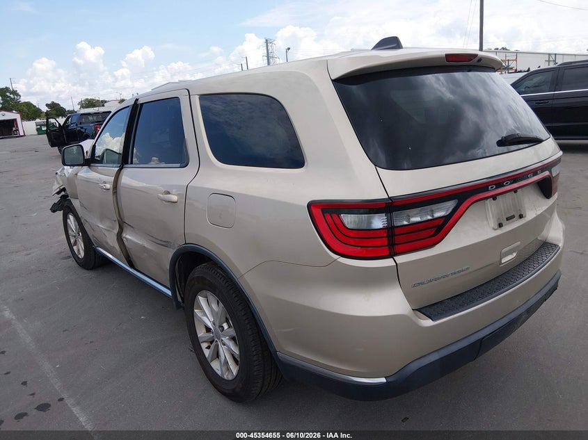 Vin: 1c4rdhag4fc132739, lot: 45852602, dodge durango sxt 20153