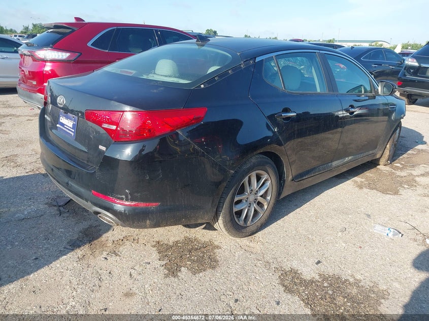 Vin: 5xxgm4a7xdg240229, lot: 45852619, kia optima lx 20134