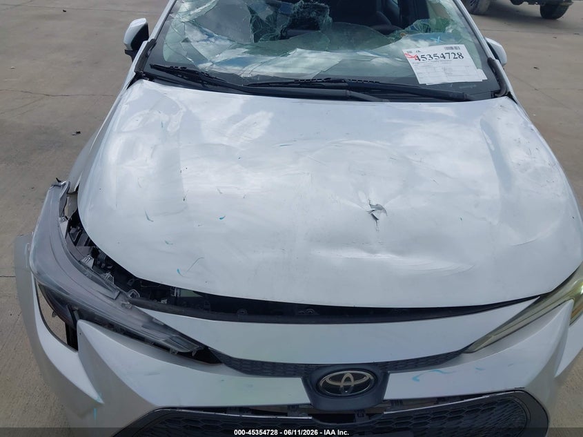 2022 Toyota Corolla Le VIN: 5YFEPMAEXNP352762 Lot: 45354728
