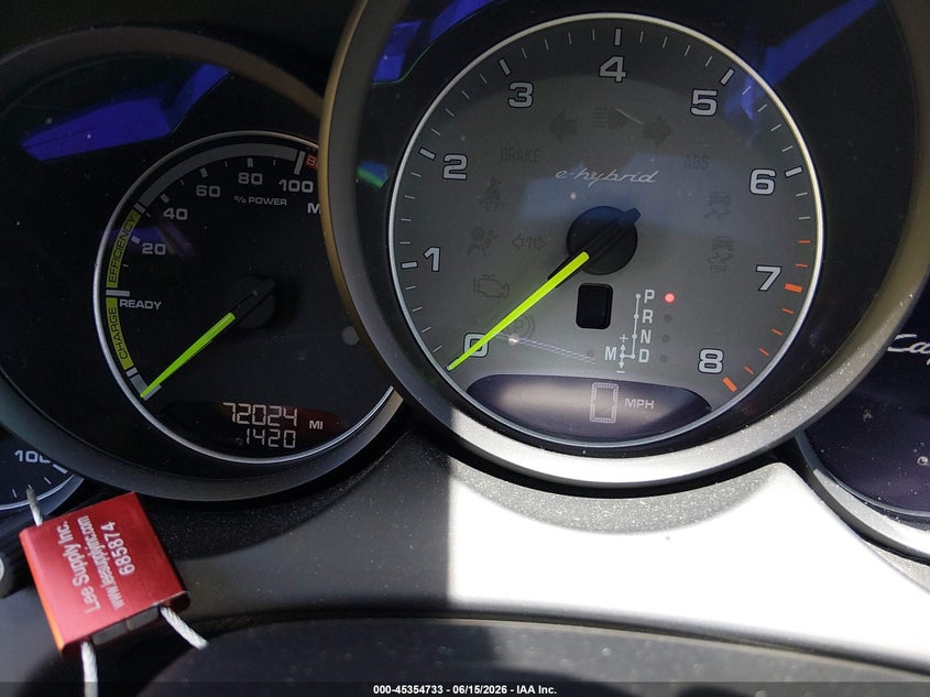 2015 PORSCHE CAYENNE E-HYBRID auction photo 7
