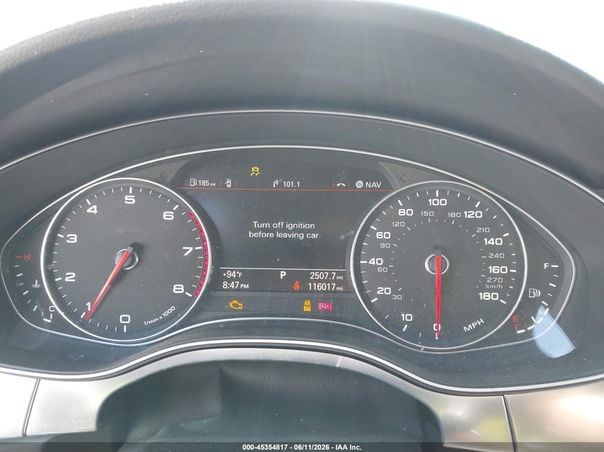 2014 Audi A6 2.0T Premium VIN: WAUGFAFC5EN124051 Lot: 45354817