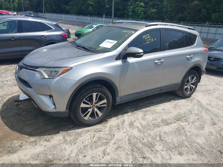 2018 Toyota RAV 4, Удар ззаду, IAAI, VIN JTMWFREV8JJ177375 — фото 2