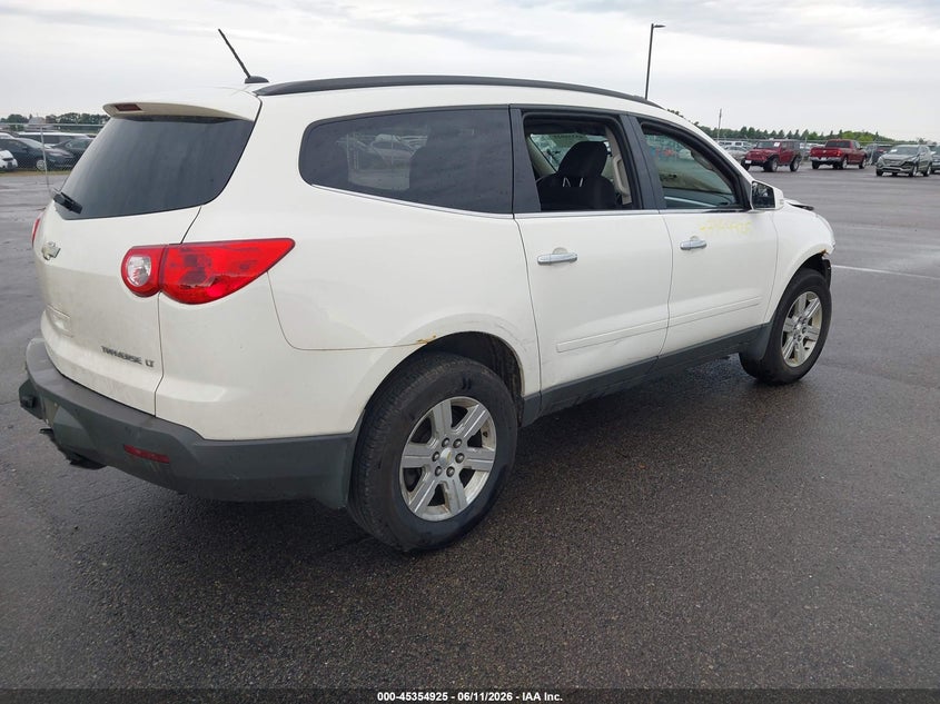 Vin: 1gnkrged3bj410511, lot: 45852872, chevrolet traverse 1lt 20114