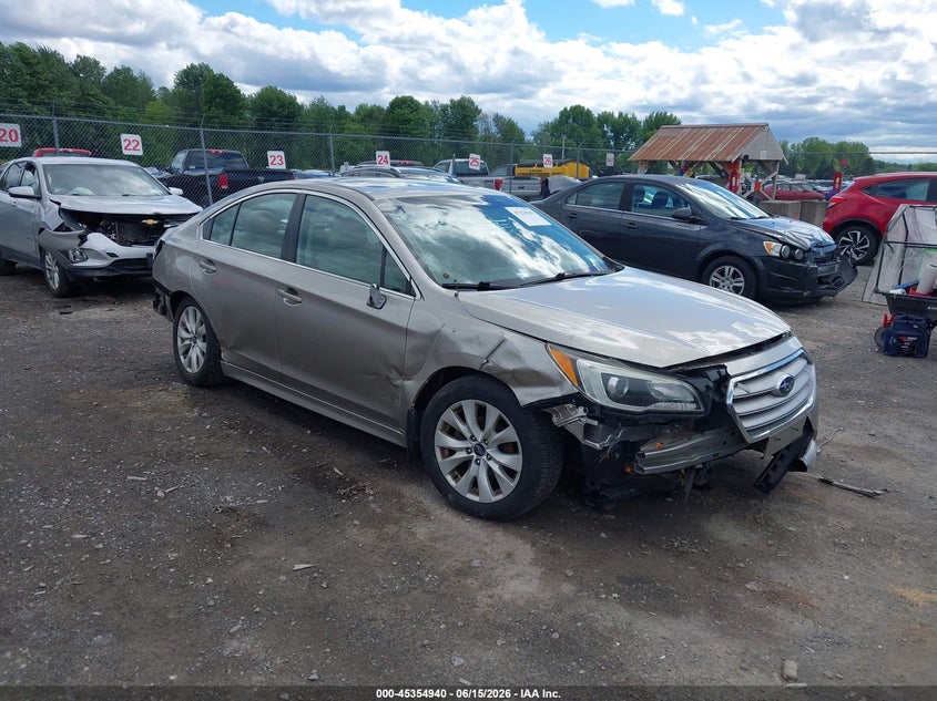 Vin: 4s3bnad67f3015956, lot: 45852887, subaru legacy 2.5i premium 2015 img_1