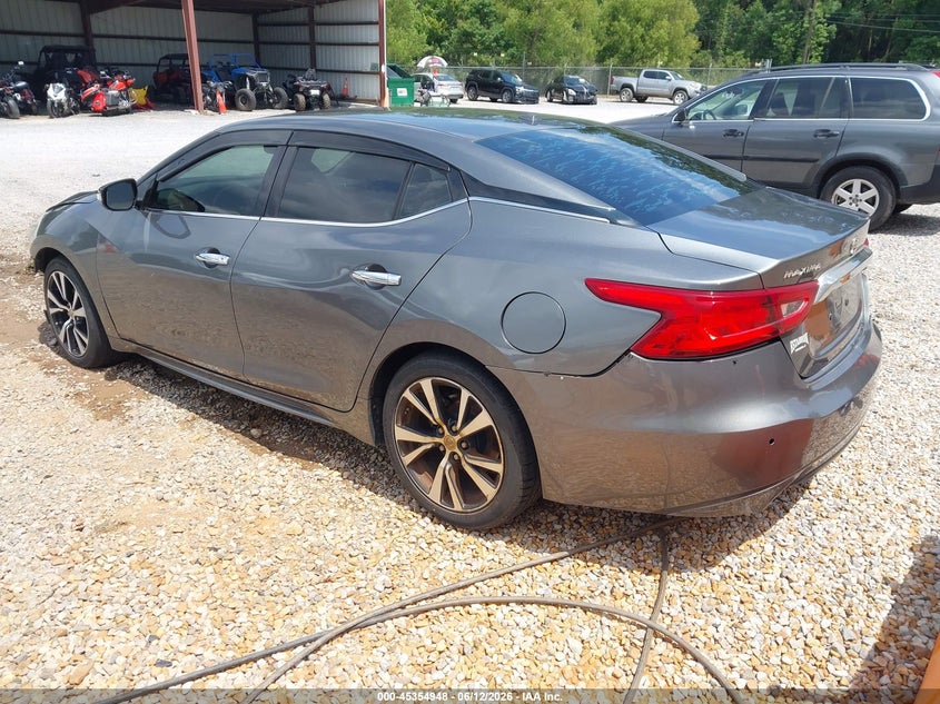2018 NISSAN MAXIMA SEDAN 3.5L V-6 DOHC, VVT, 300HP