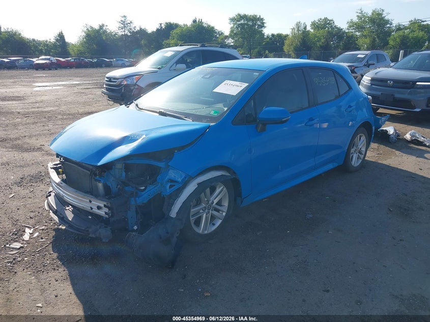 2019 TOYOTA COROLLA auction photo 2
