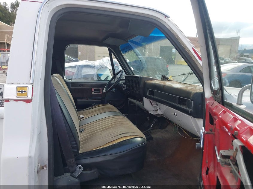 1985 CHEVROLET K10 COUPE 5.7L V8 CRB OHV C