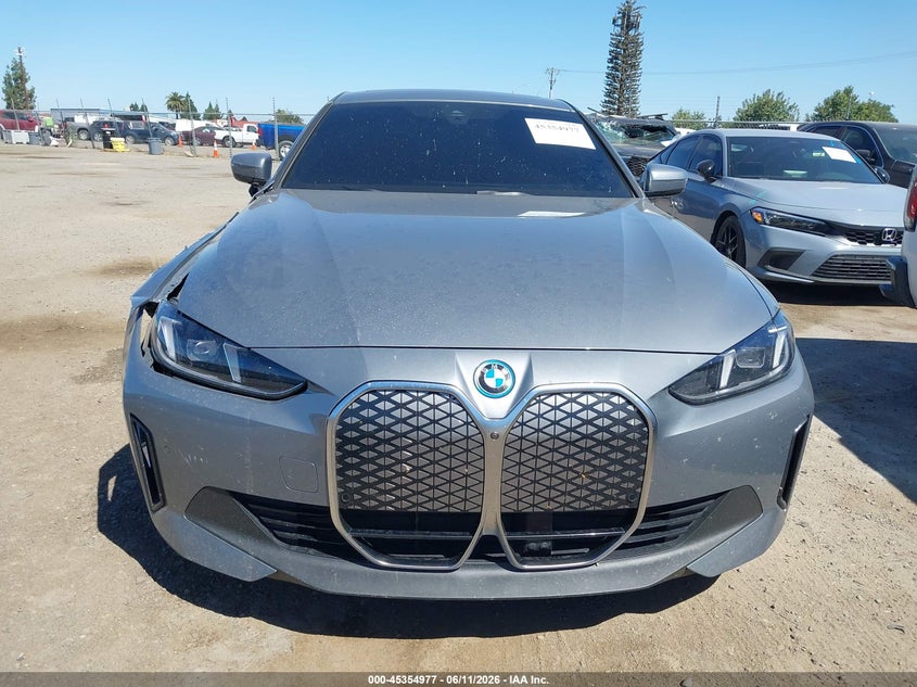 2025 BMW I4 Gran Coupe Edrive40 VIN: WBY23HD05SFU11479 Lot: 45354977