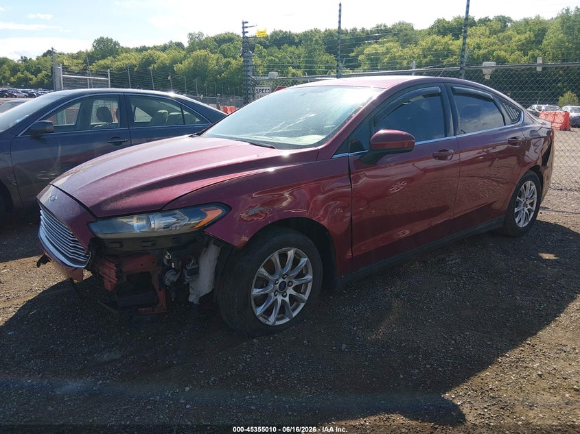 2015 Ford Fusion S 3FA6P0G73FR117398 photo 1